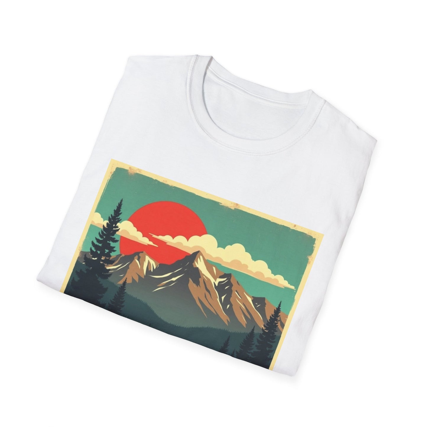 Retro Colorado Mountain View Tee