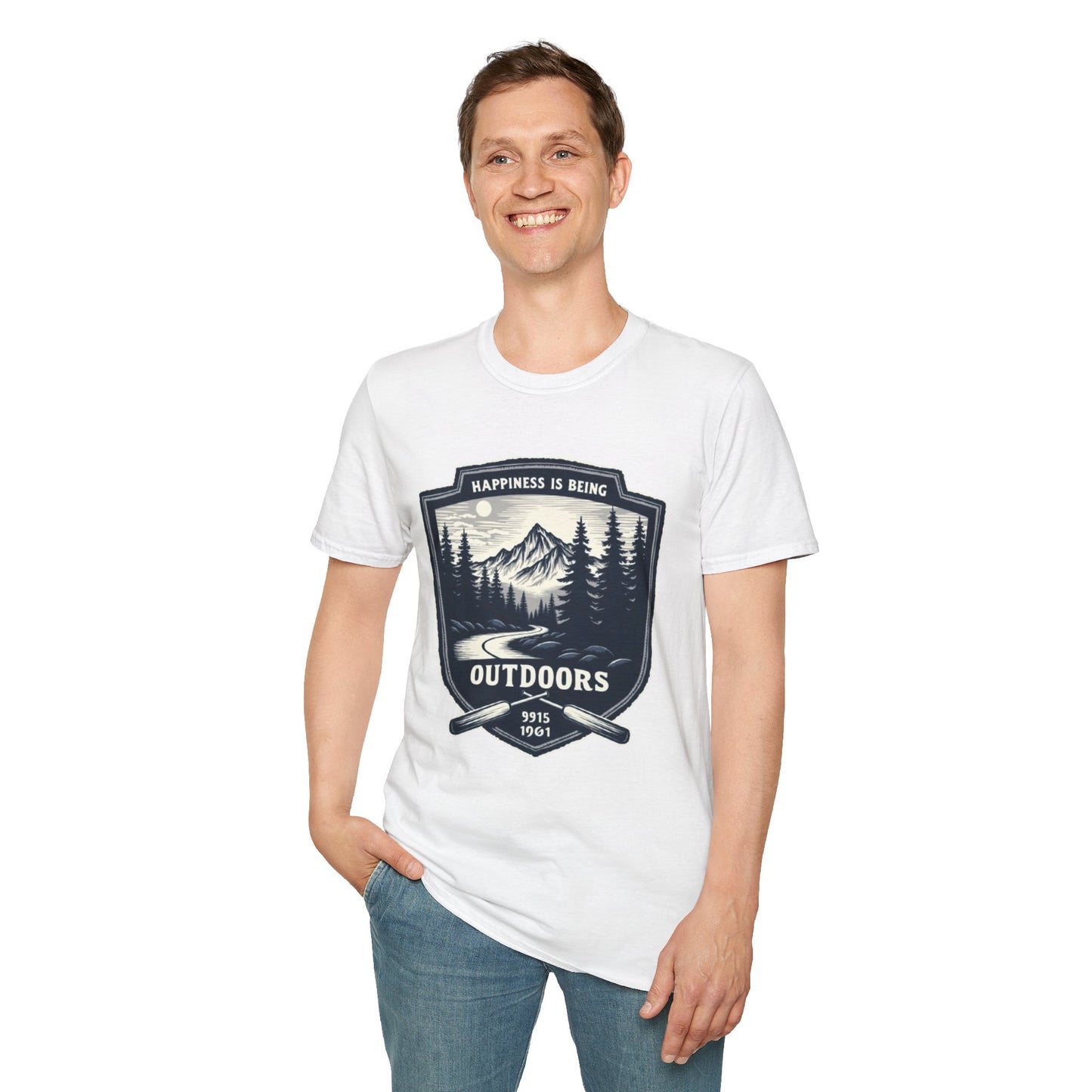 Happiness Is Being Outdoors Tee