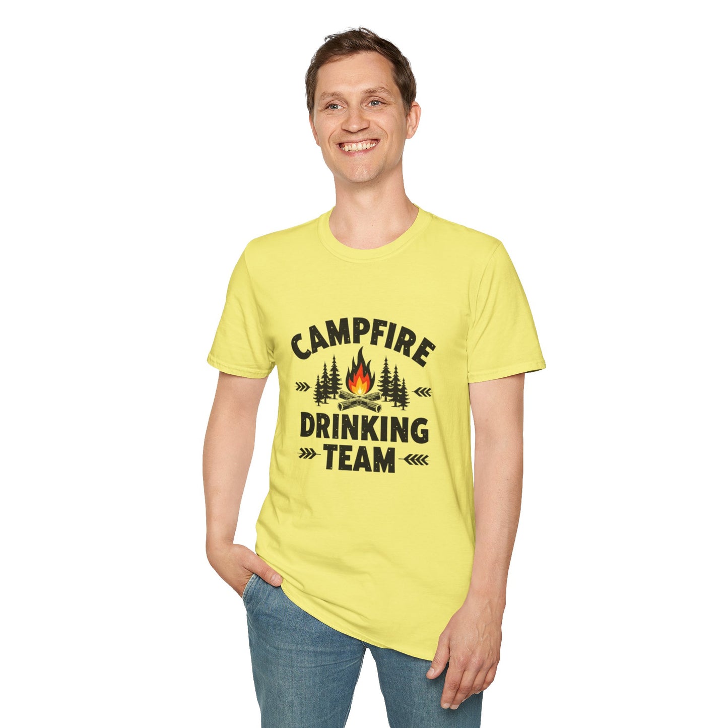 Campfire Drinking Team Tee