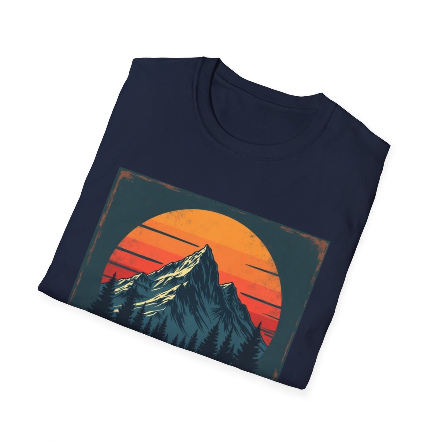 I'd Hike That Retro Mountain Tee
