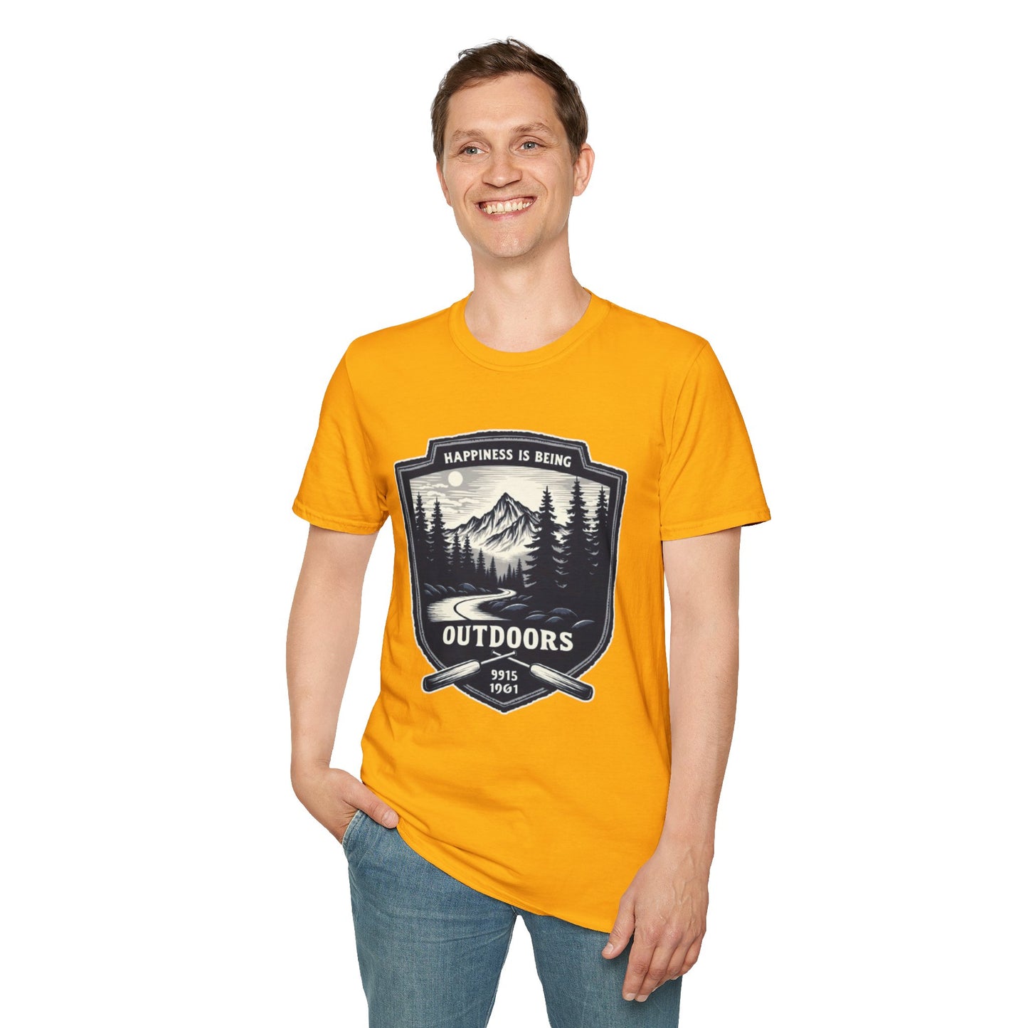 Happiness Is Being Outdoors Tee