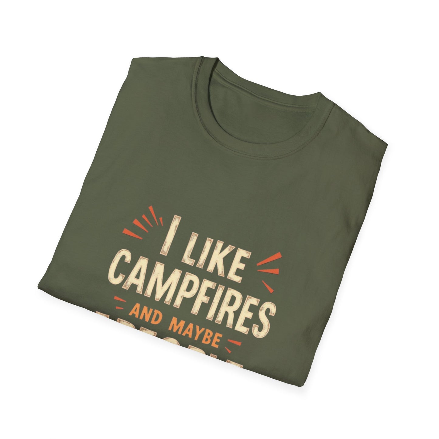 I Like Campfires and Maybe 3 People Tee