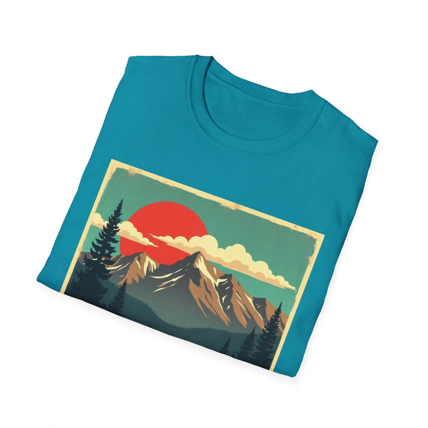 Retro Colorado Mountain View Tee