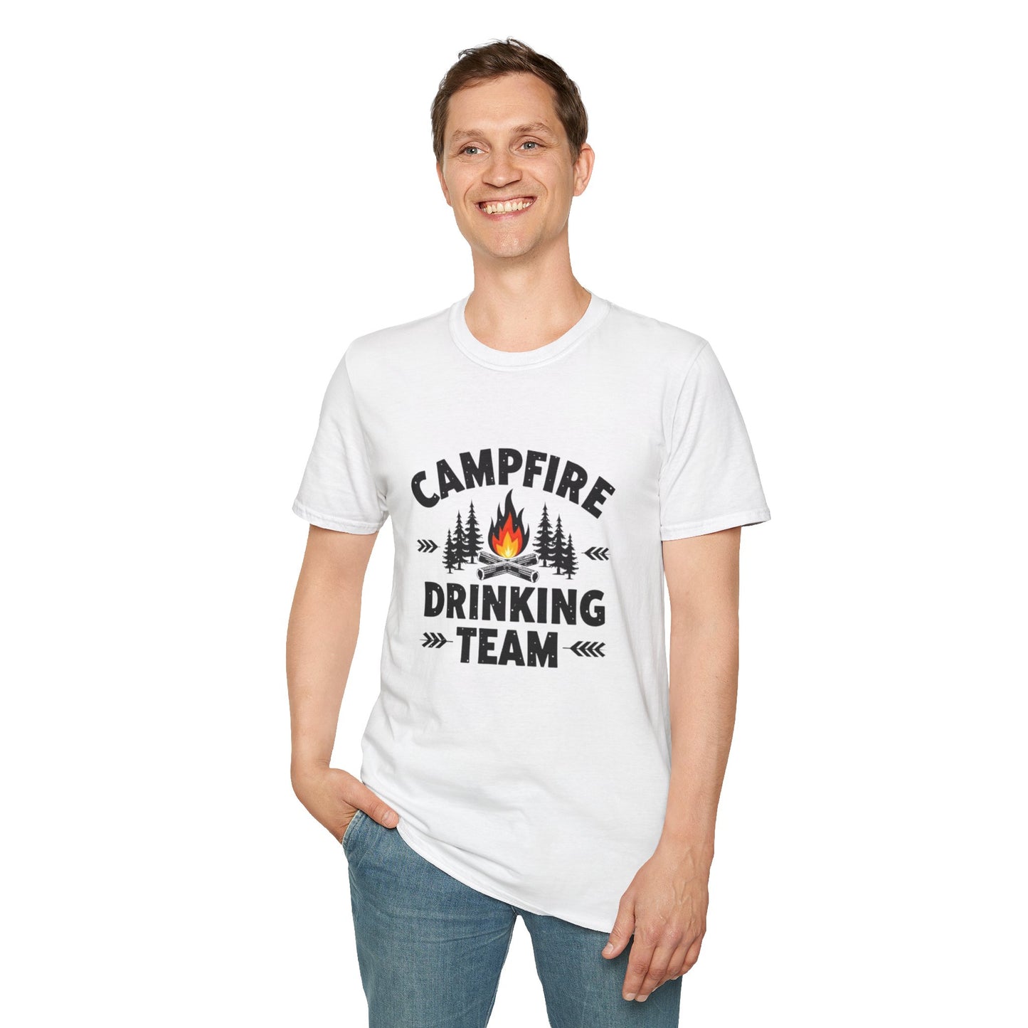 Campfire Drinking Team Tee