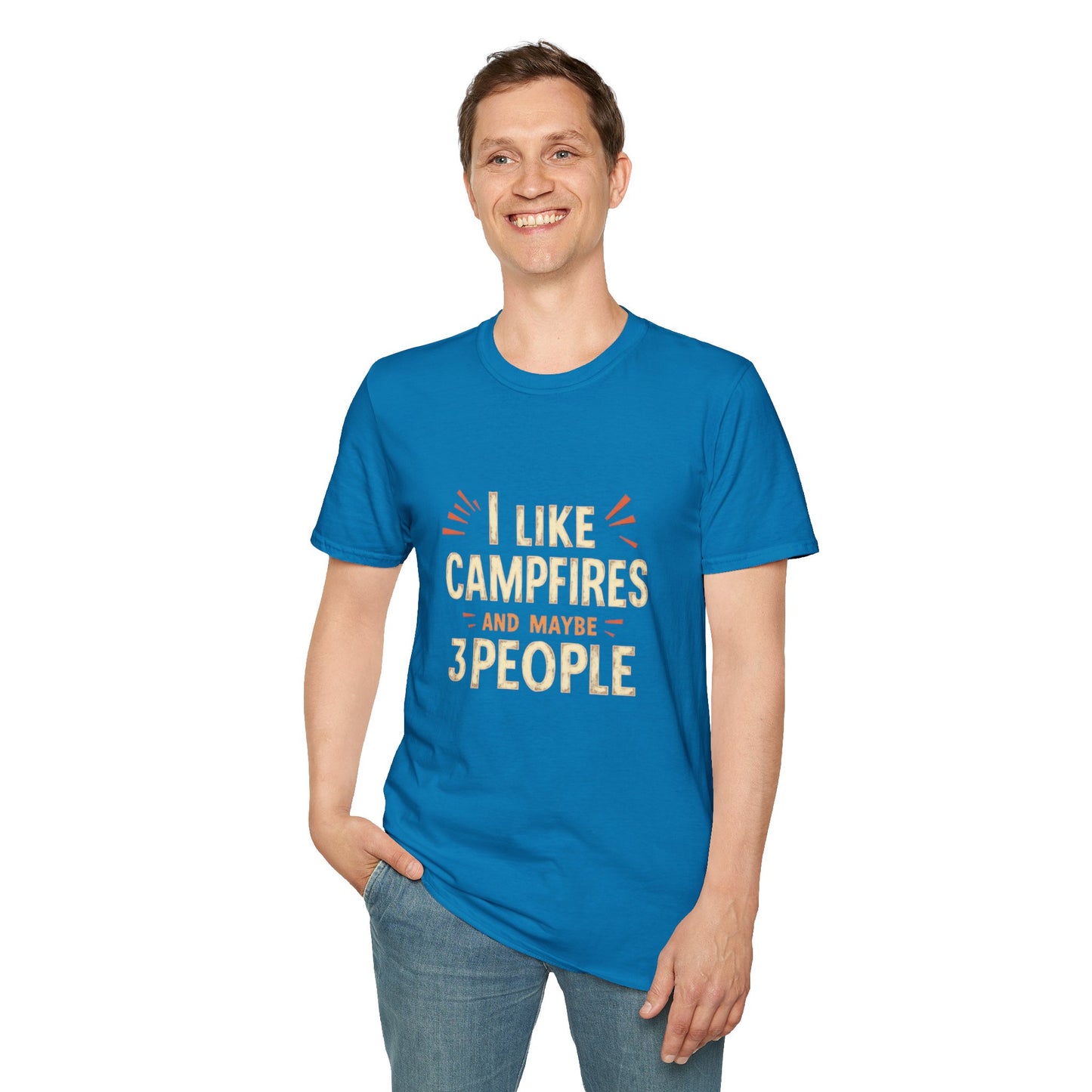 I Like Campfires and Maybe 3 People Tee