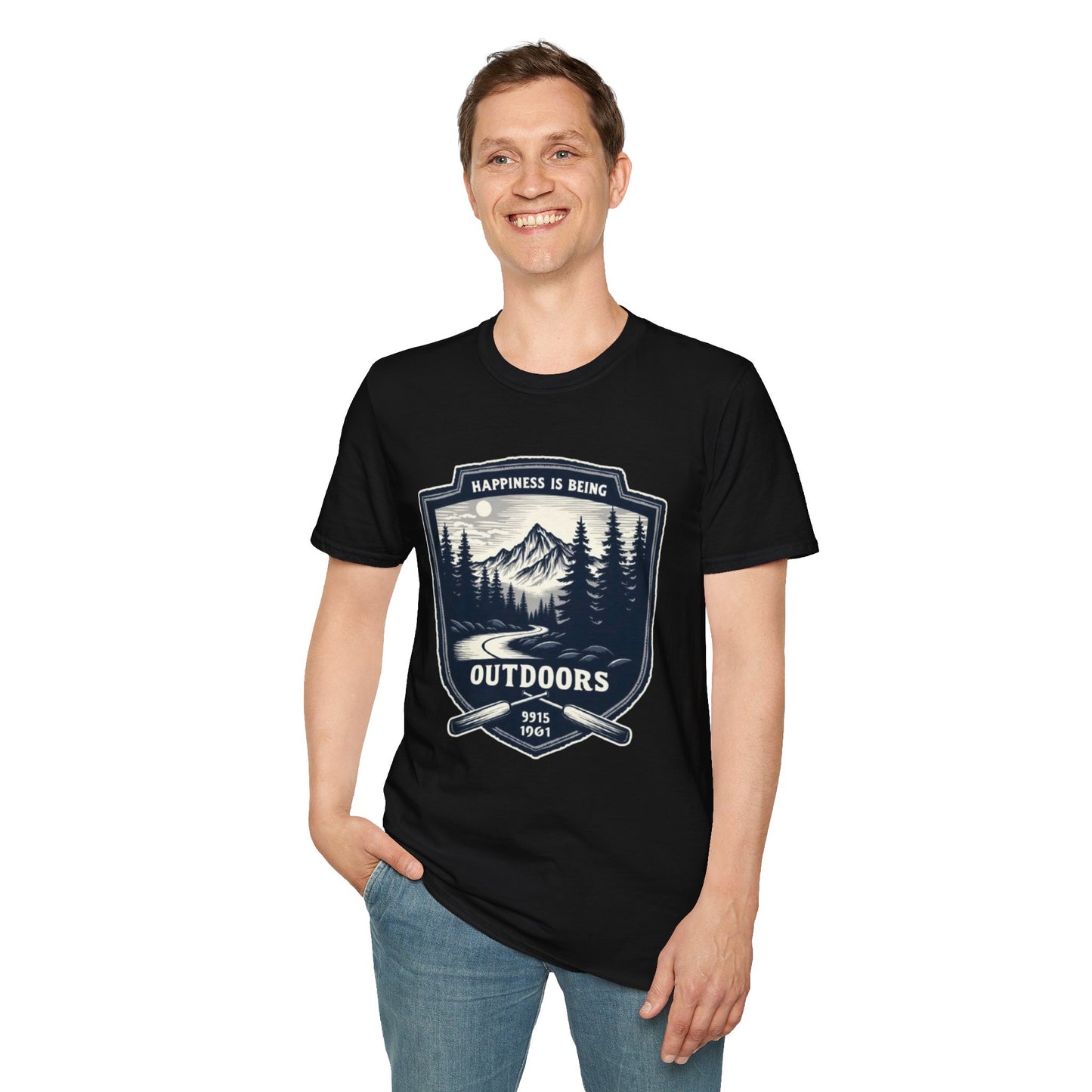 Happiness Is Being Outdoors Tee
