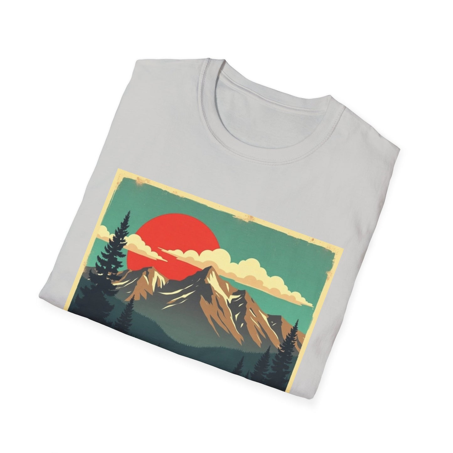 Retro Colorado Mountain View Tee