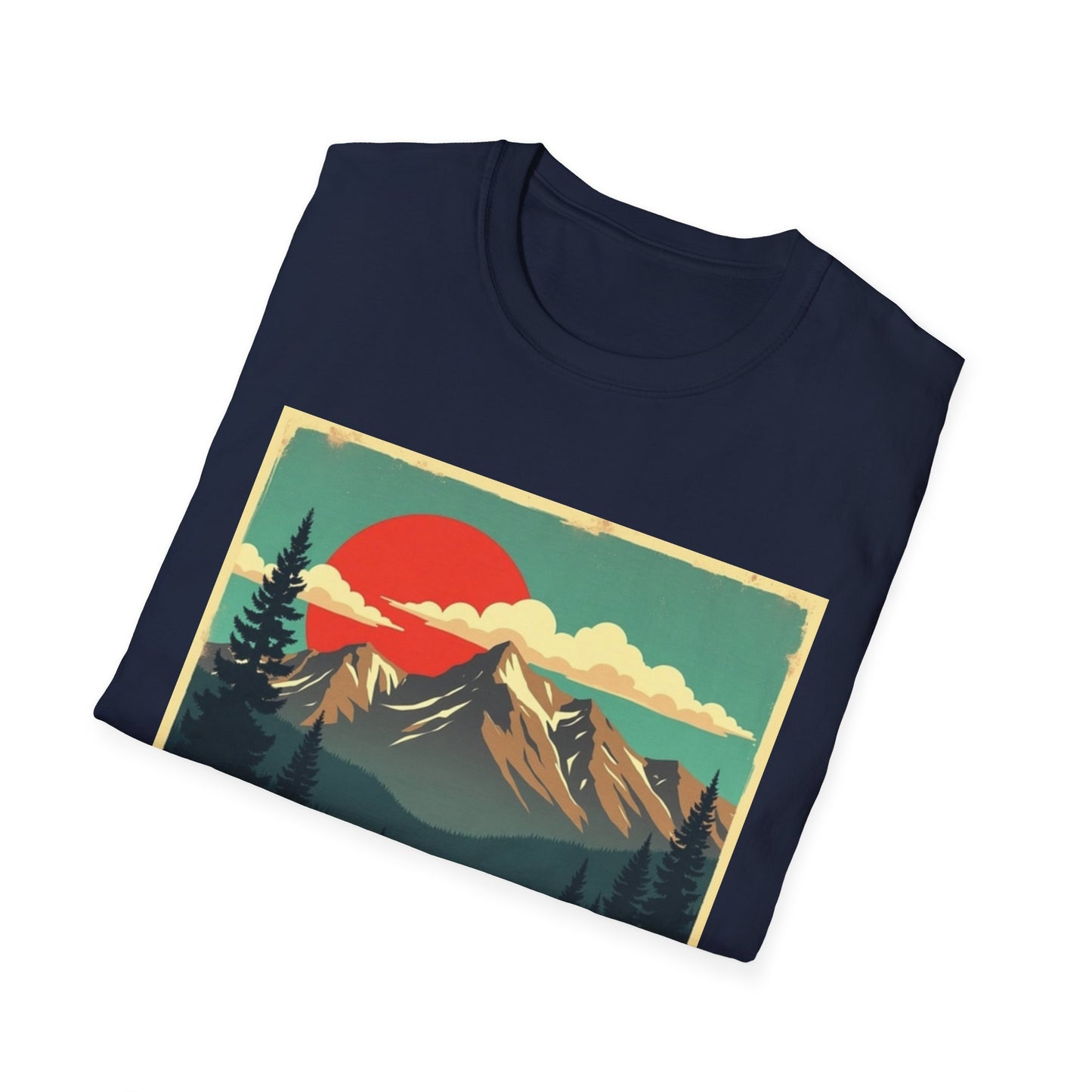 Retro Colorado Mountain View Tee