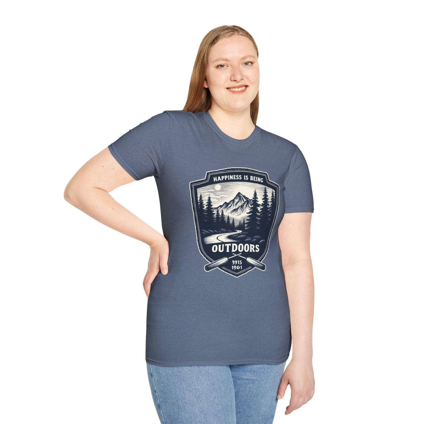 Happiness Is Being Outdoors Tee