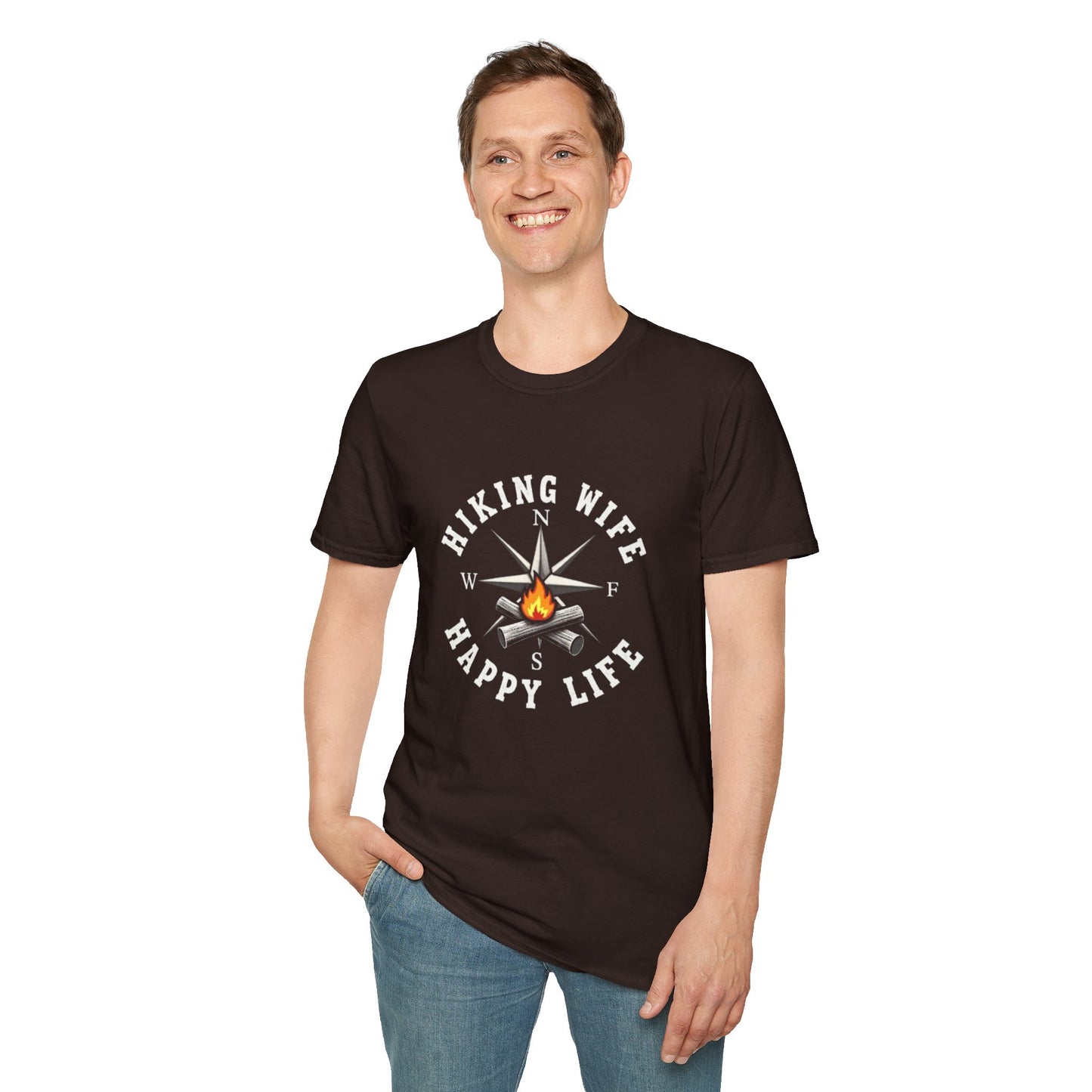 Hiking Wife, Happy Life Shirt