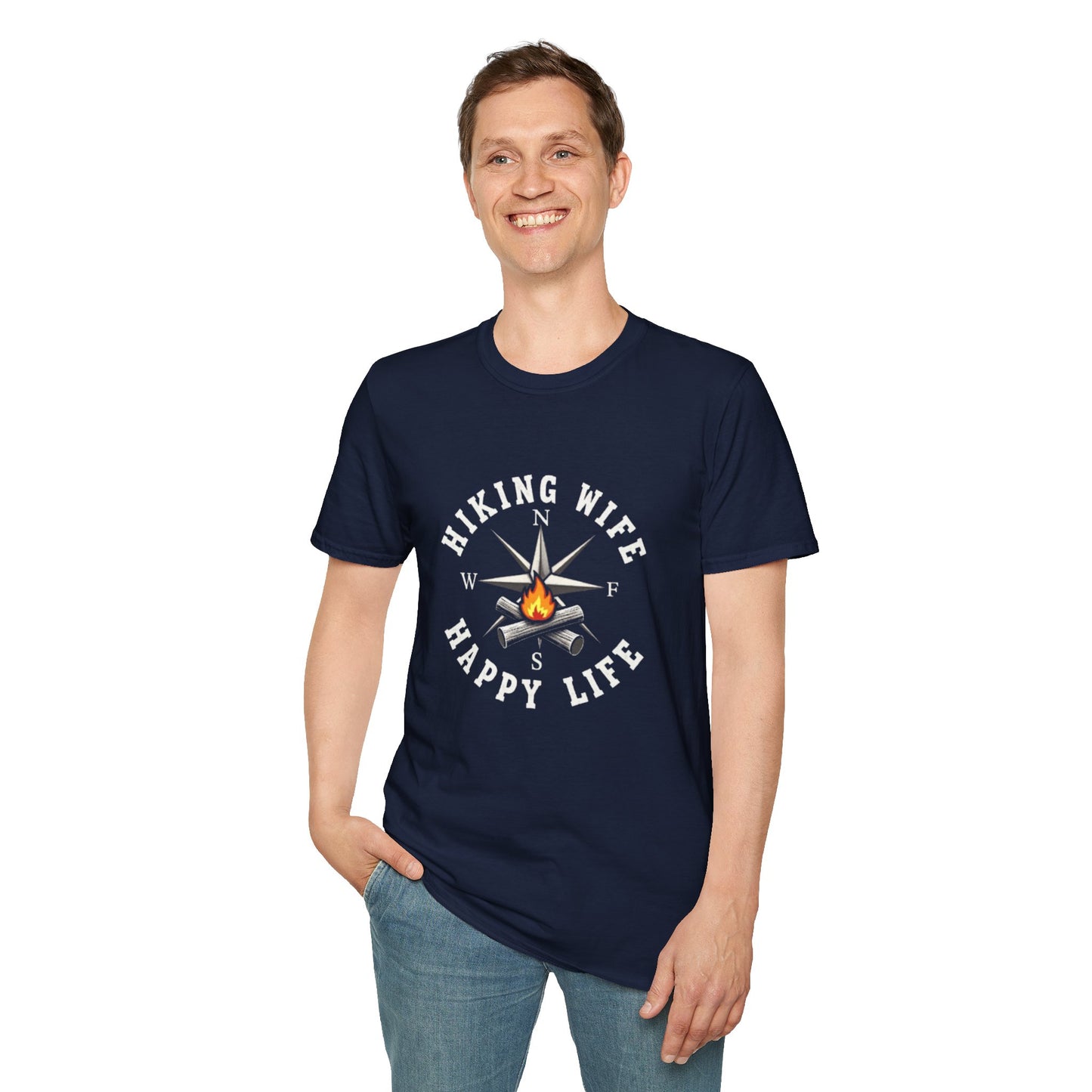 Hiking Wife, Happy Life Shirt