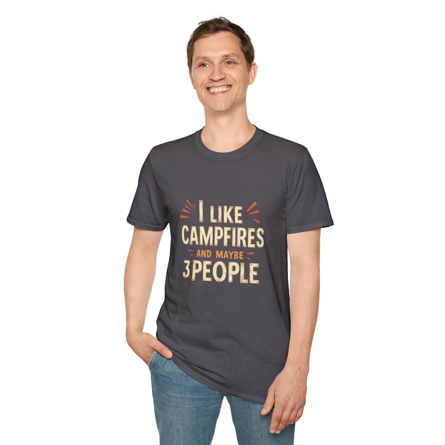 I Like Campfires and Maybe 3 People Tee