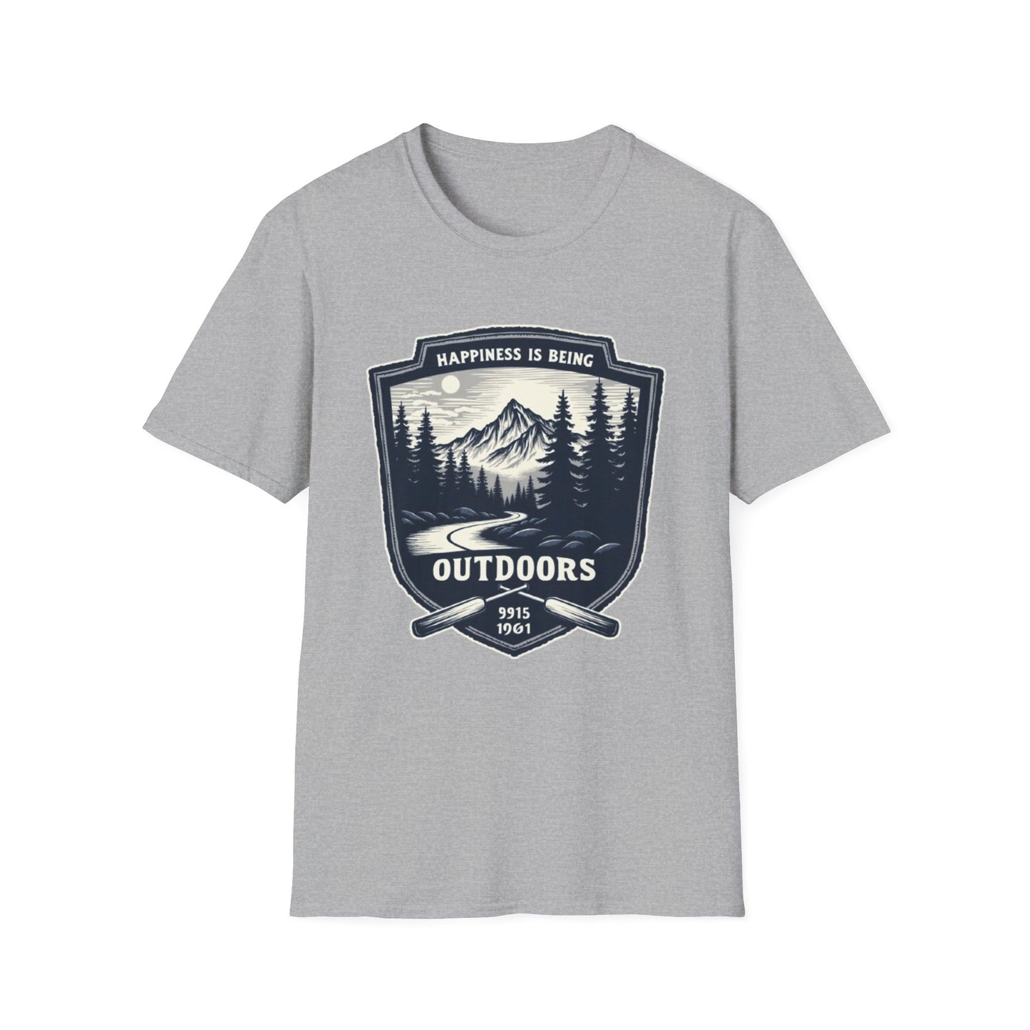 Happiness Is Being Outdoors Tee