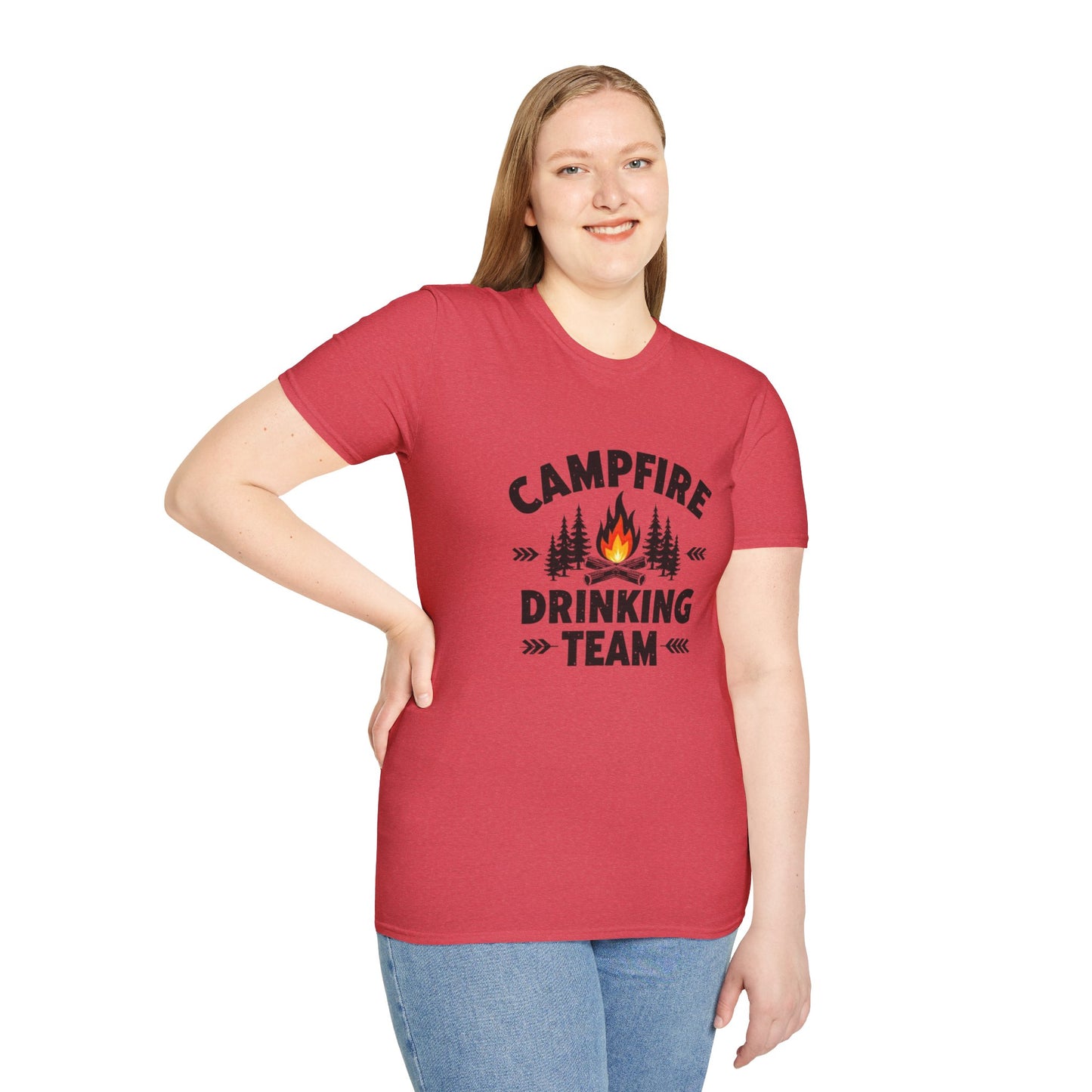 Campfire Drinking Team Tee