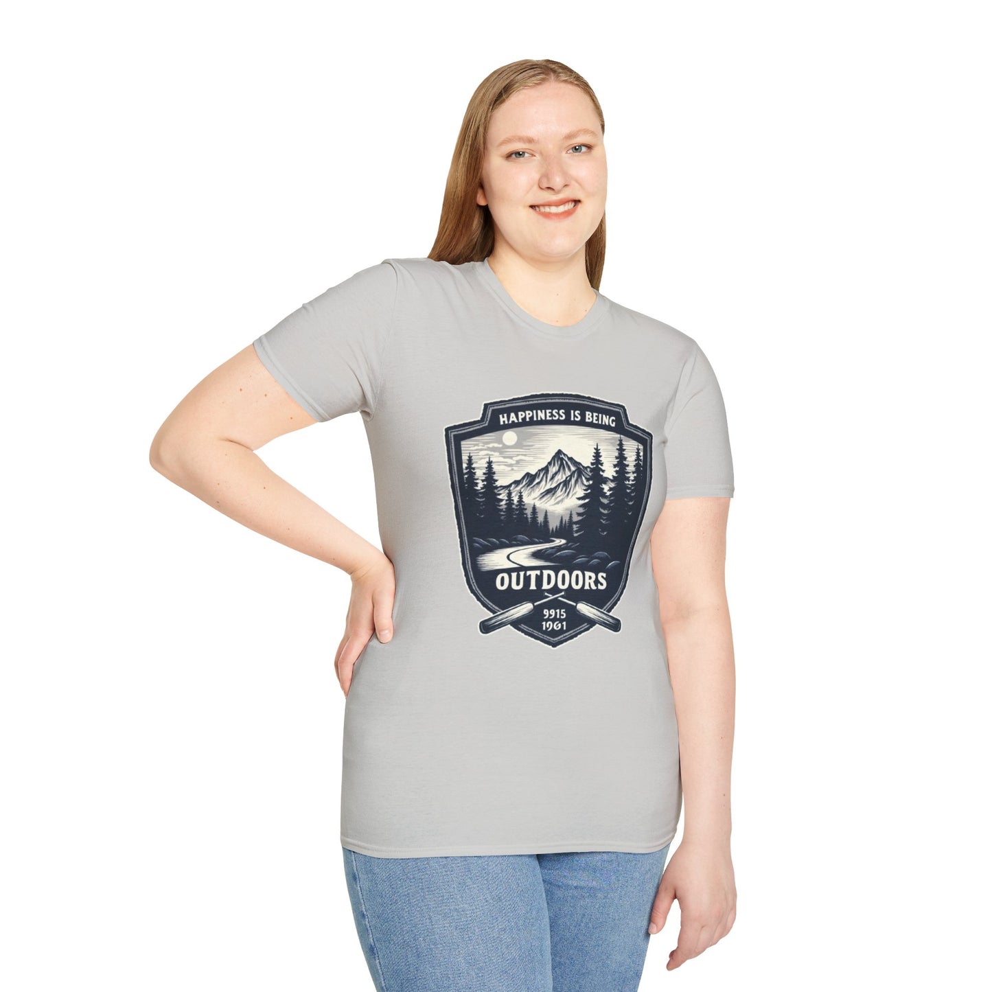 Happiness Is Being Outdoors Tee