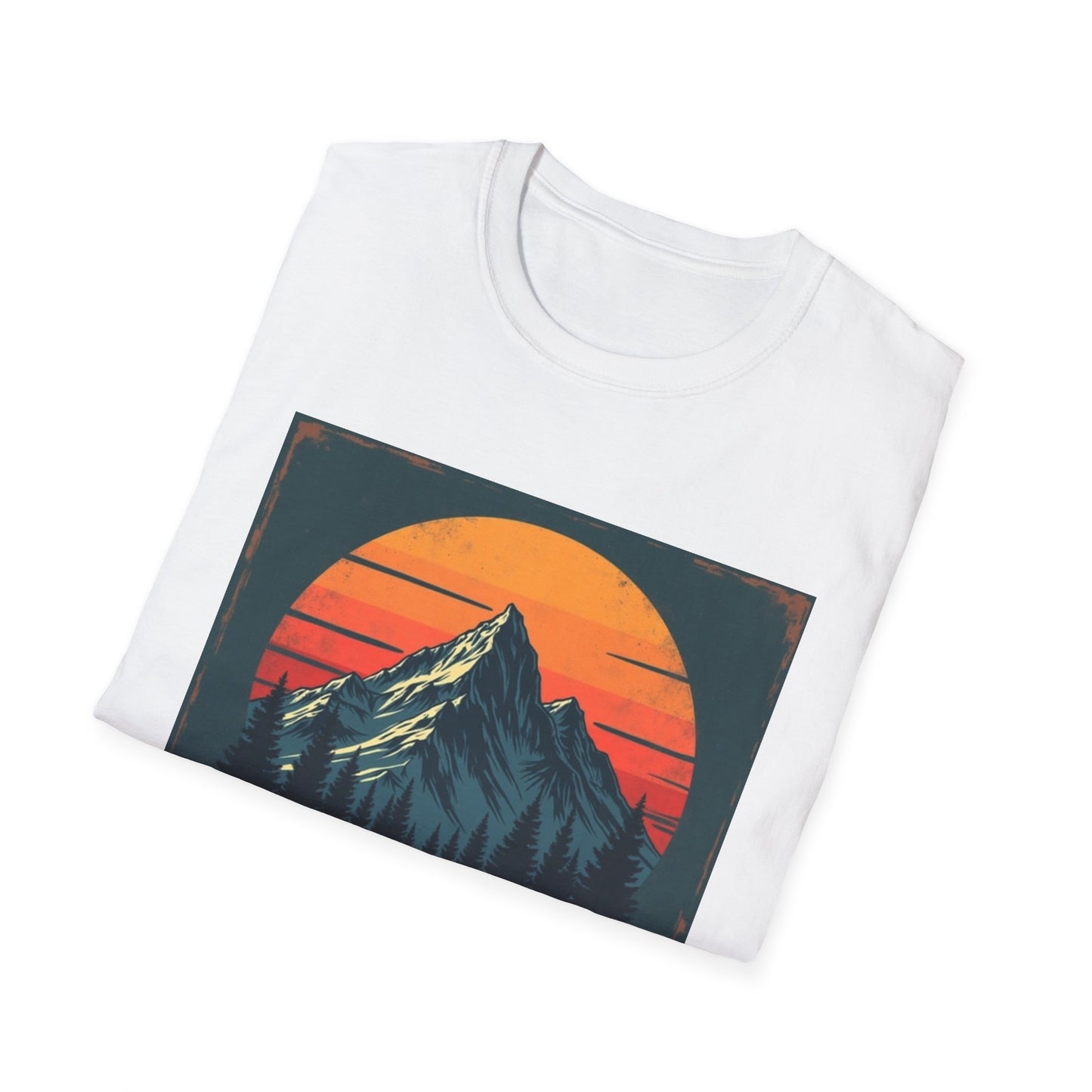 I'd Hike That Retro Mountain Tee