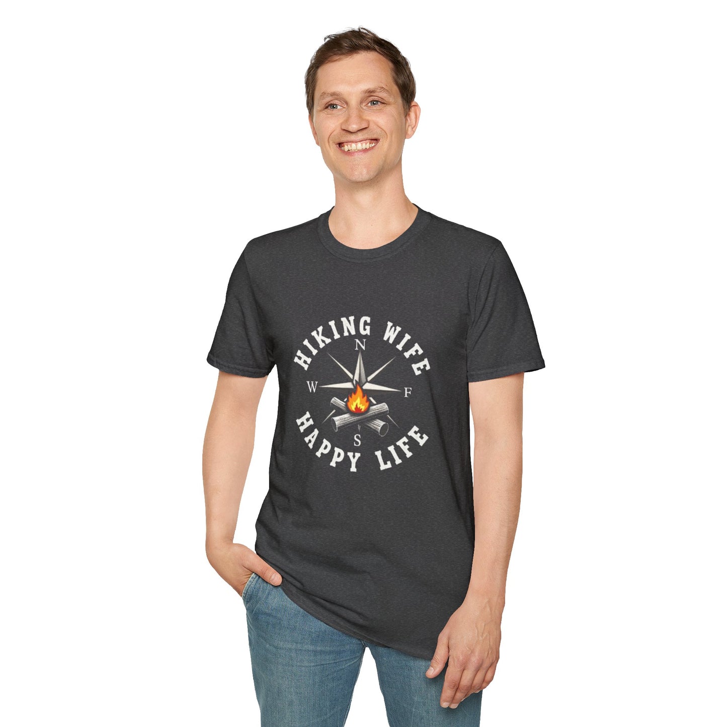 Hiking Wife, Happy Life Shirt