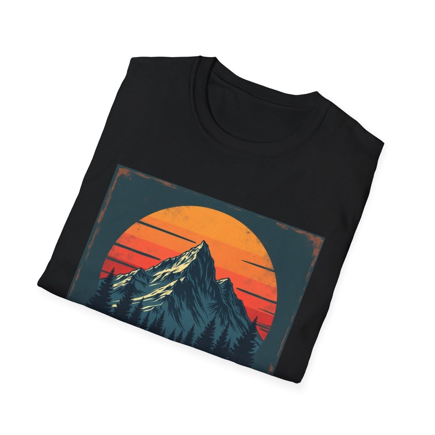 I'd Hike That Retro Mountain Tee