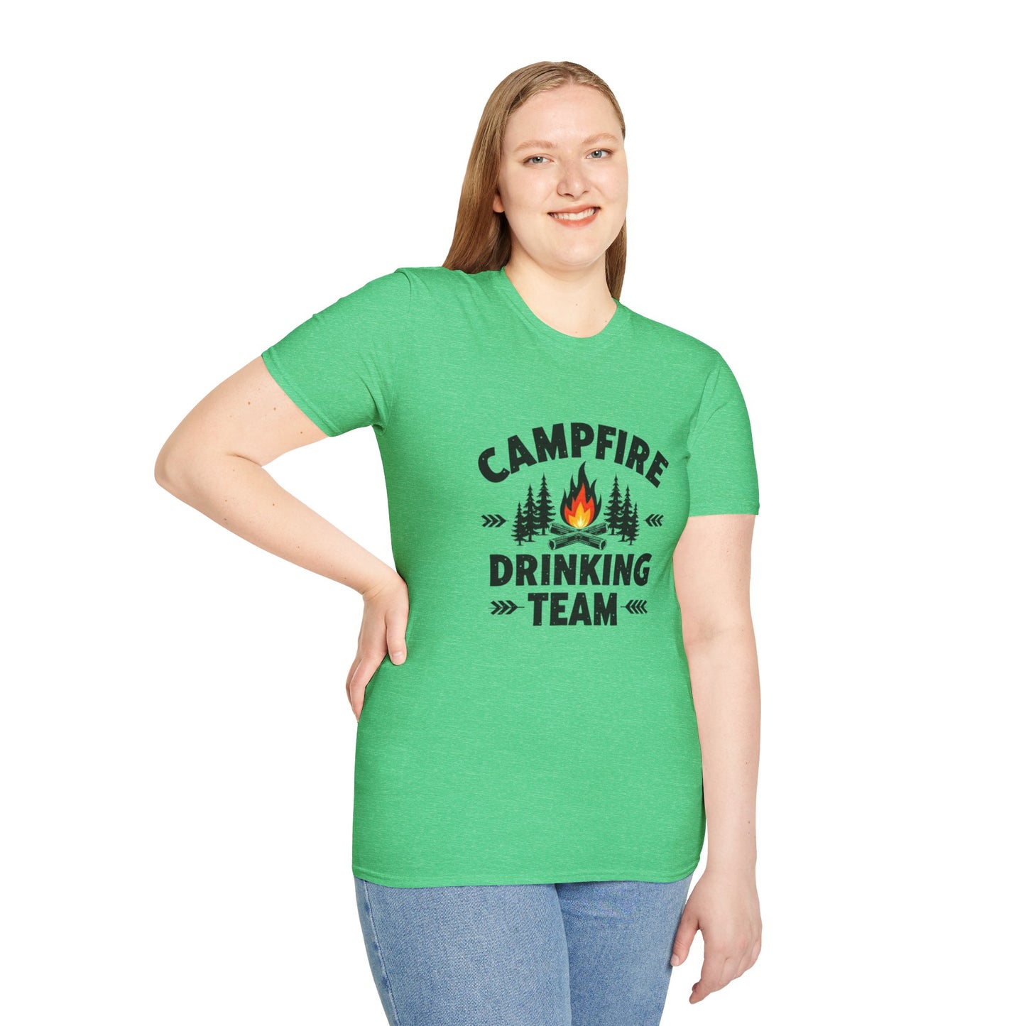 Campfire Drinking Team Tee