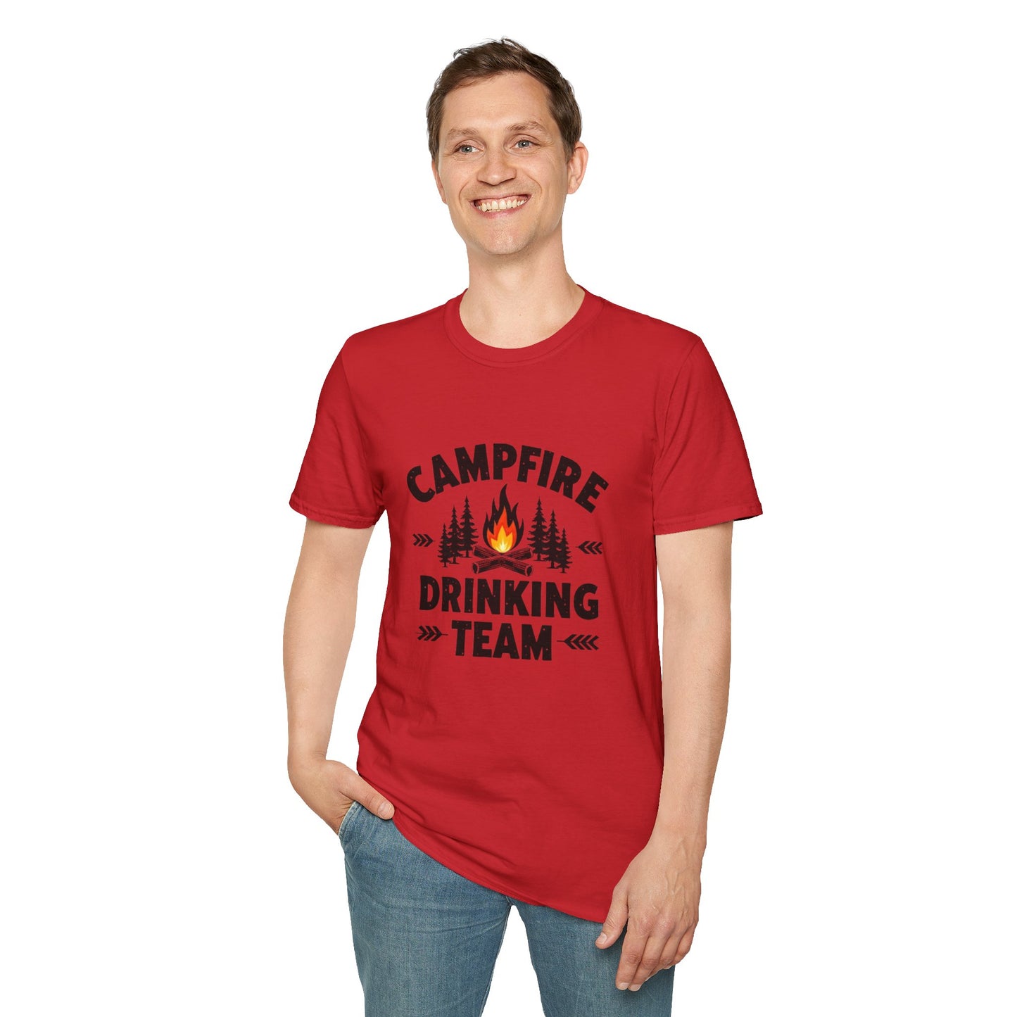 Campfire Drinking Team Tee