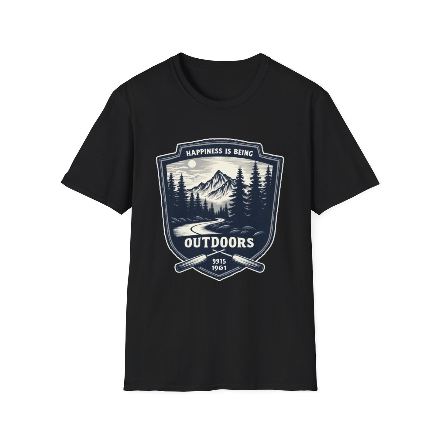 Happiness Is Being Outdoors Tee