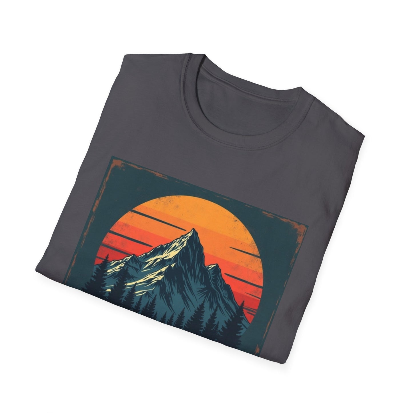 I'd Hike That Retro Mountain Tee