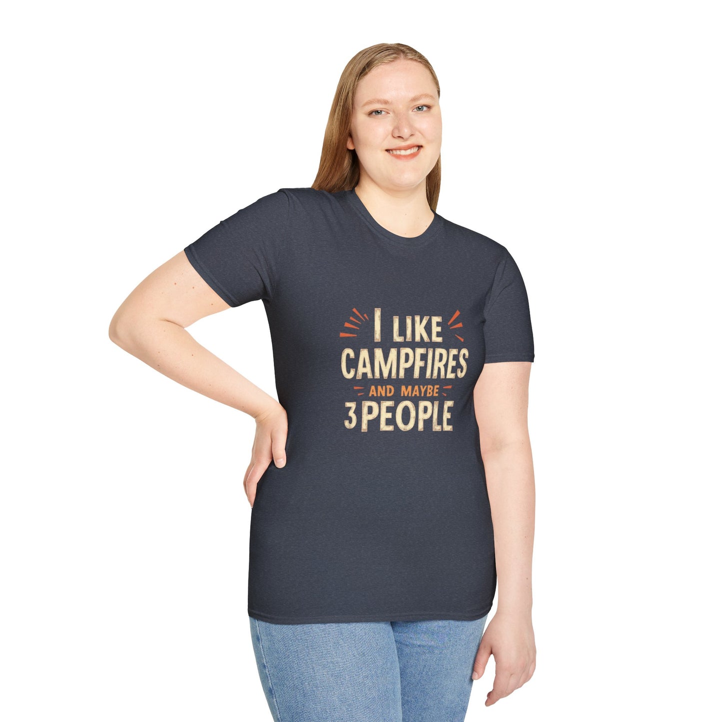 I Like Campfires and Maybe 3 People Tee