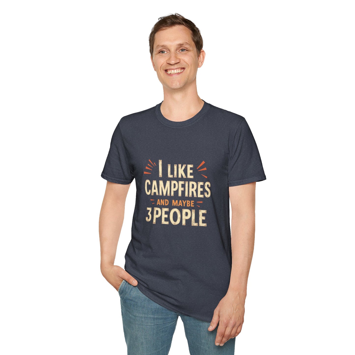 I Like Campfires and Maybe 3 People Tee