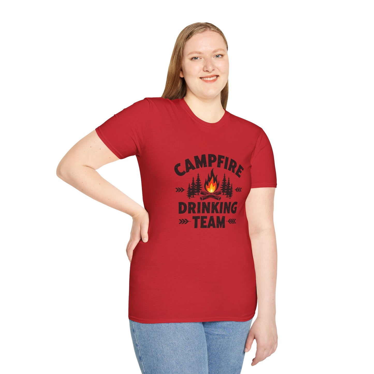 Campfire Drinking Team Tee
