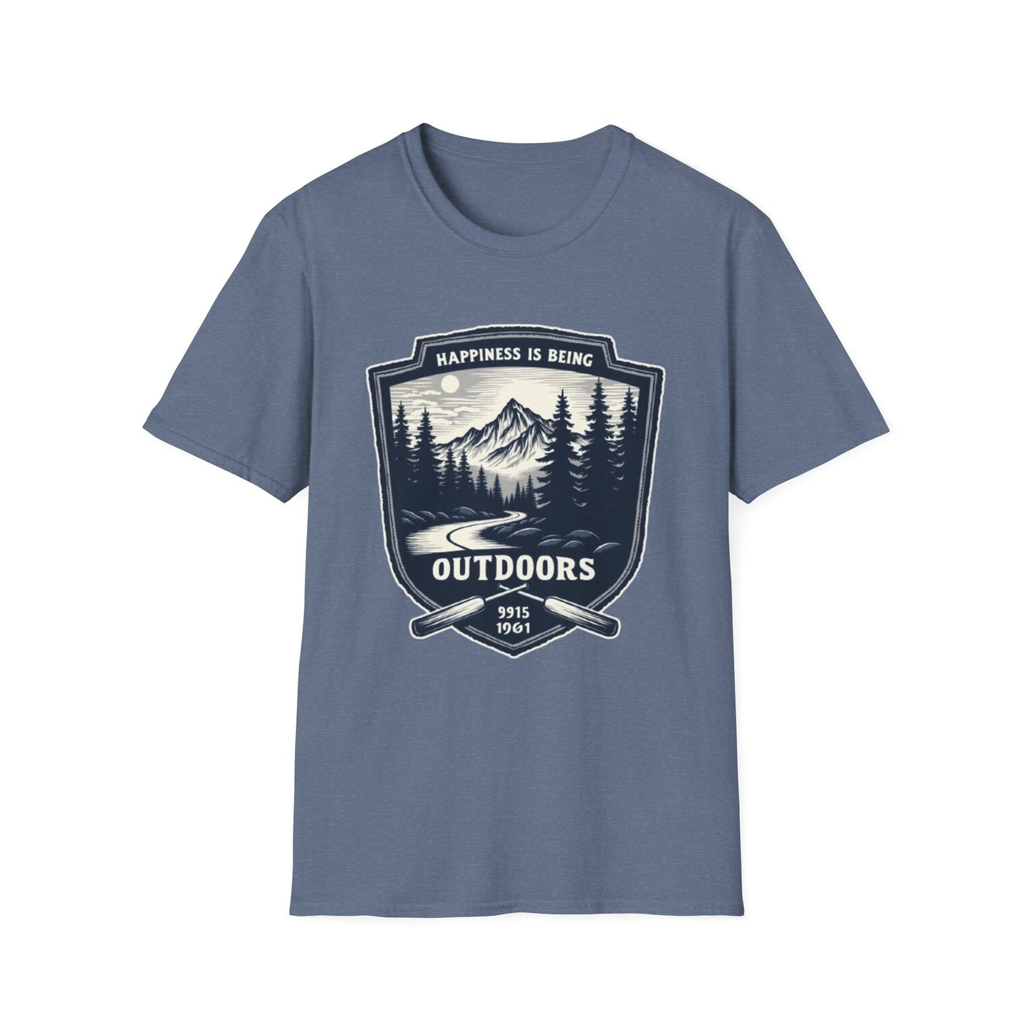 Happiness Is Being Outdoors Tee