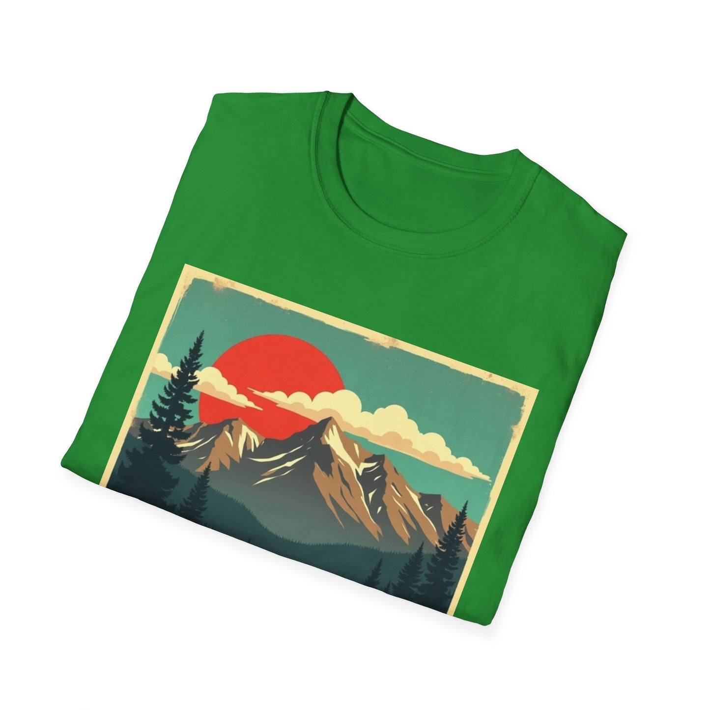 Retro Colorado Mountain View Tee