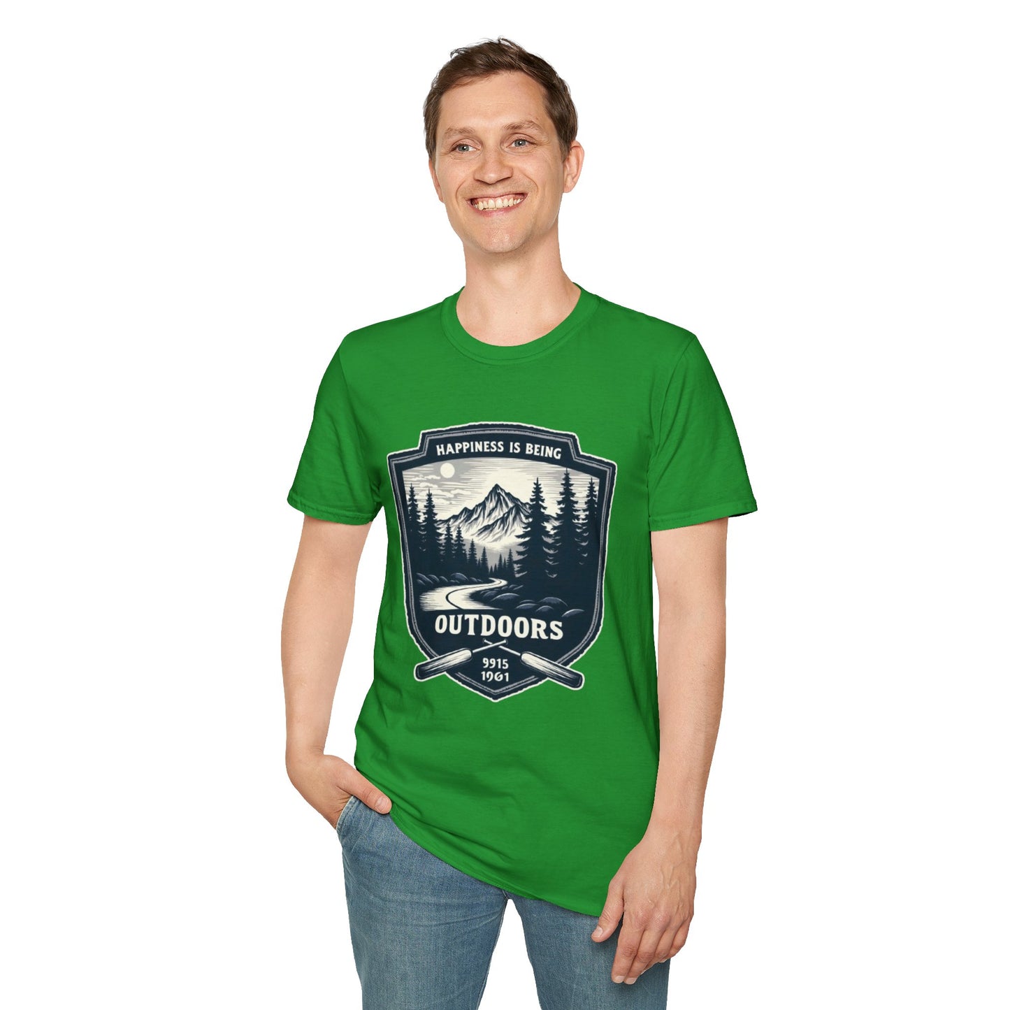 Happiness Is Being Outdoors Tee