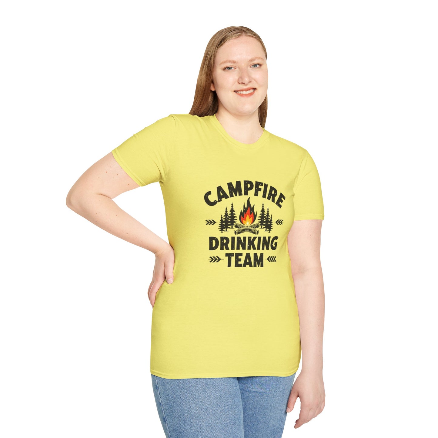 Campfire Drinking Team Tee