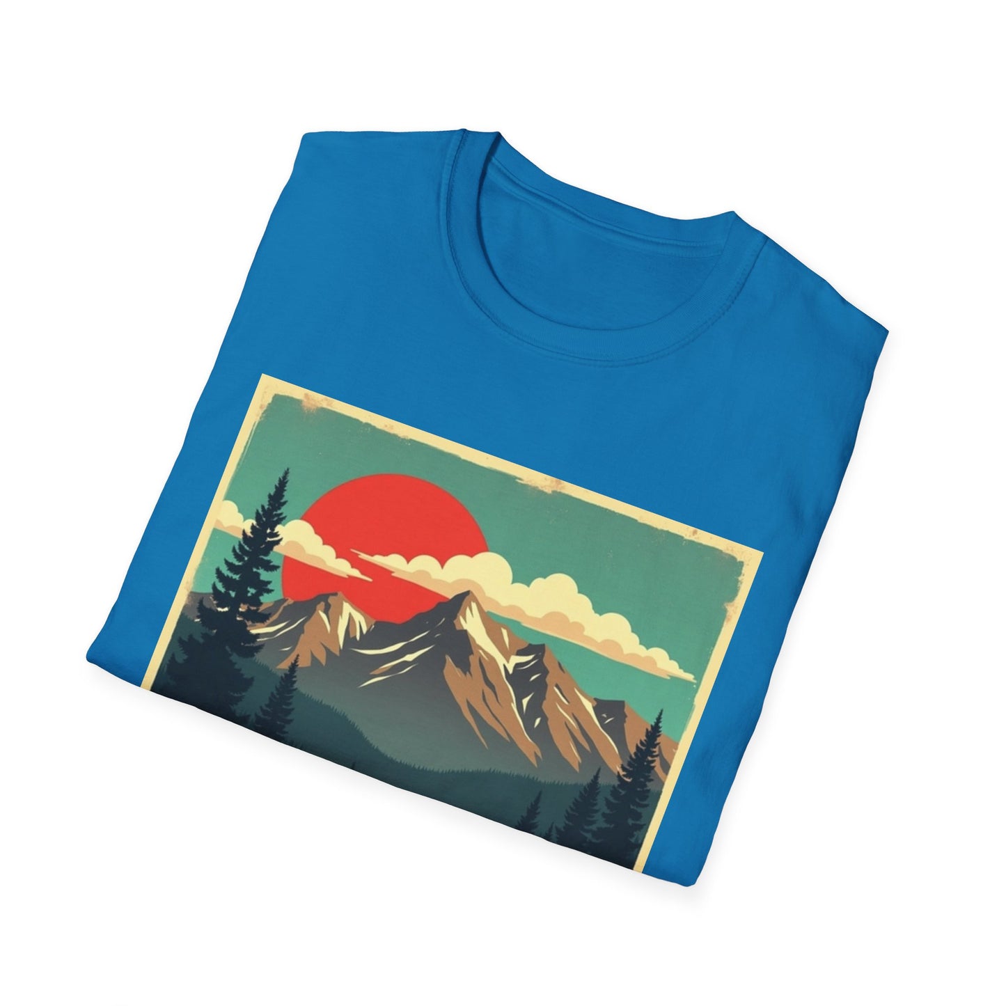 Retro Colorado Mountain View Tee