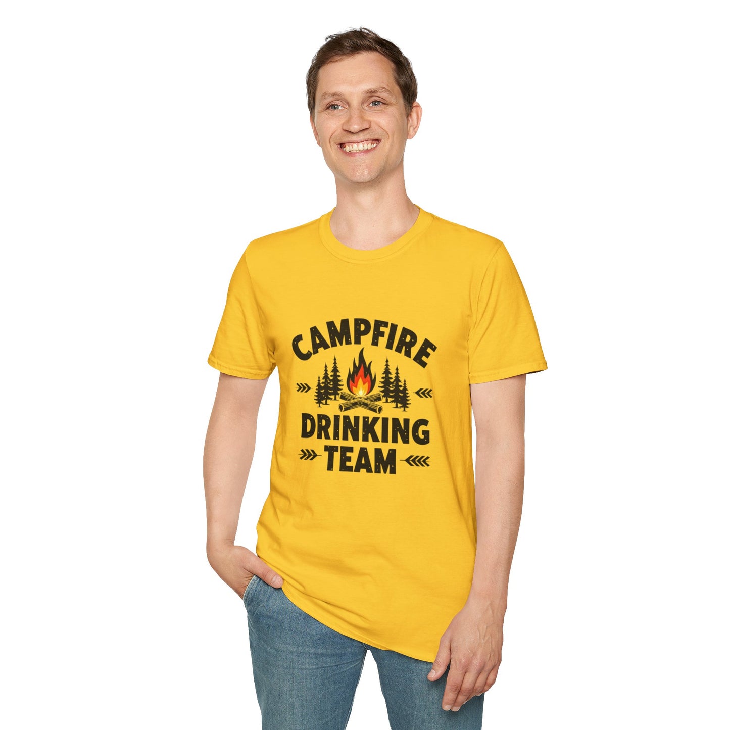 Campfire Drinking Team Tee