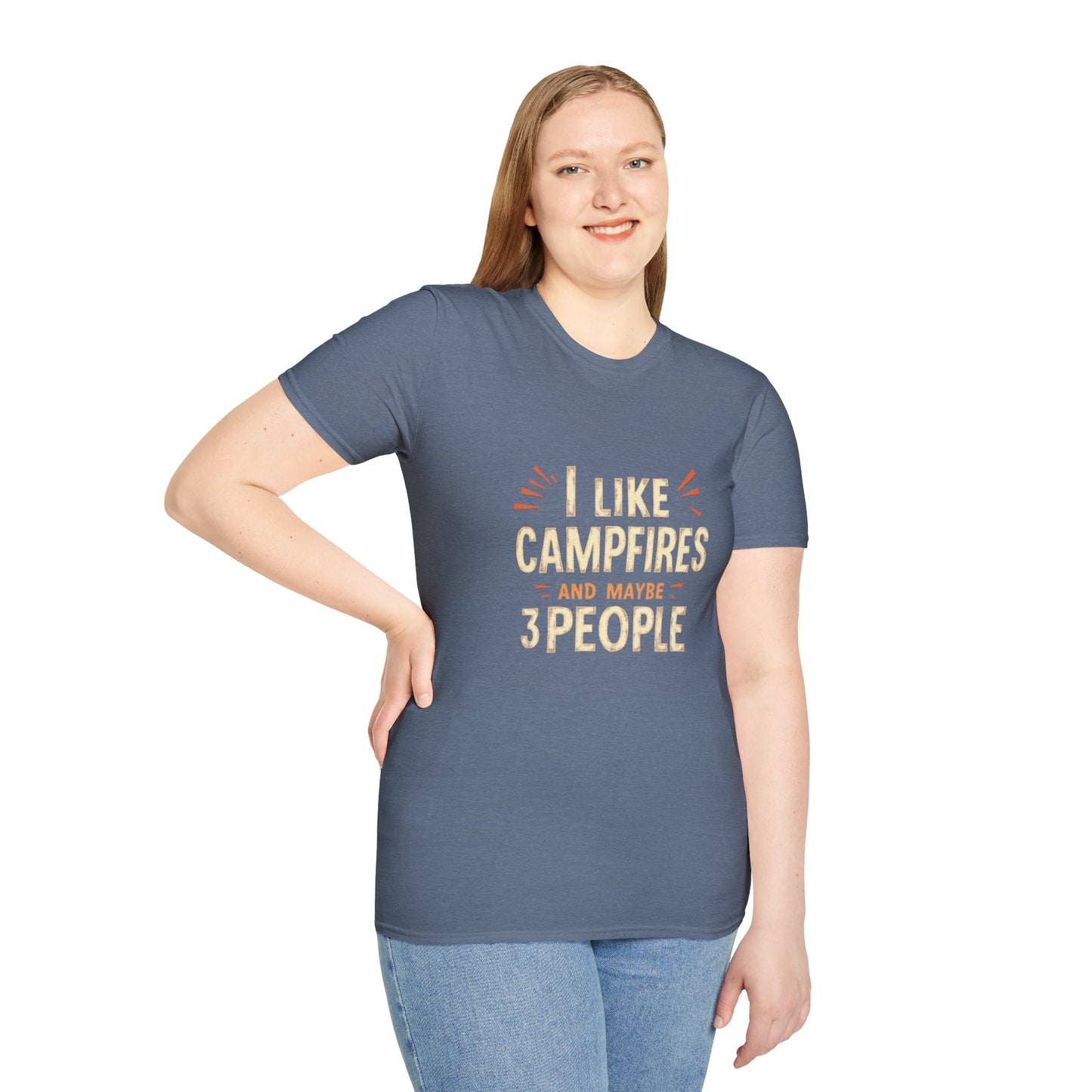 I Like Campfires and Maybe 3 People Tee