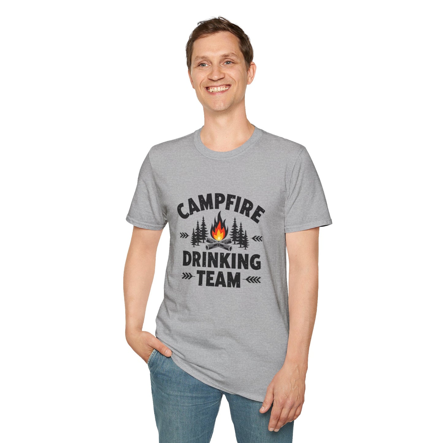 Campfire Drinking Team Tee
