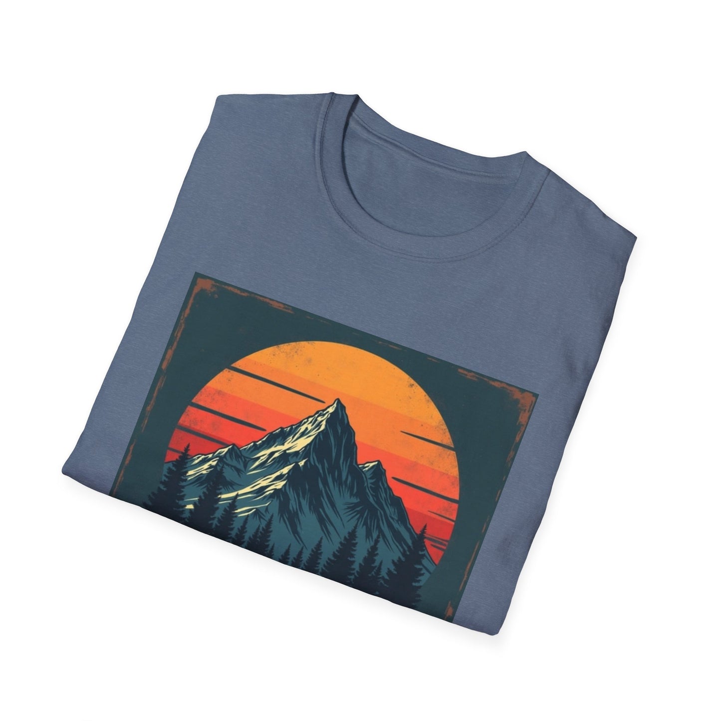 I'd Hike That Retro Mountain Tee