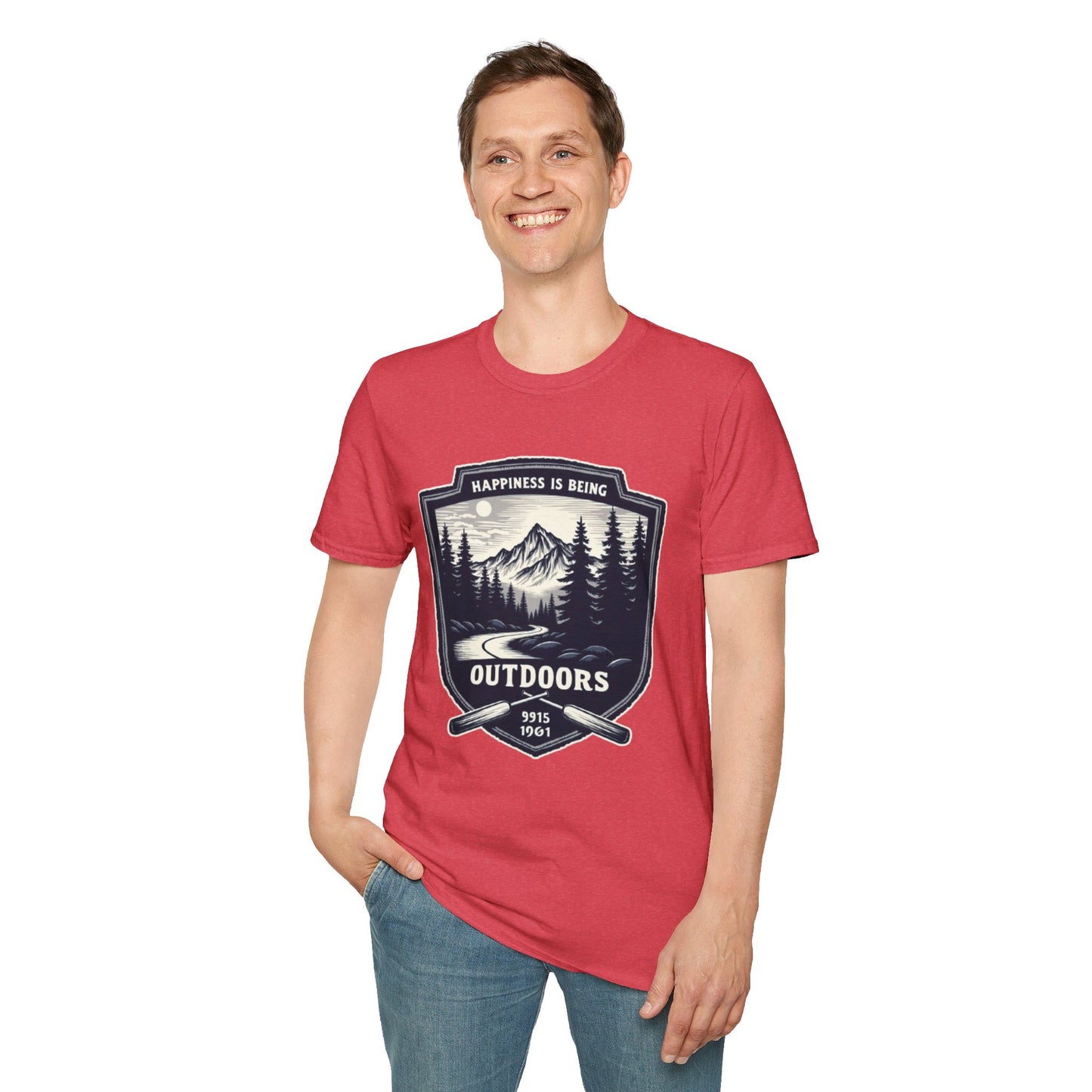 Happiness Is Being Outdoors Tee