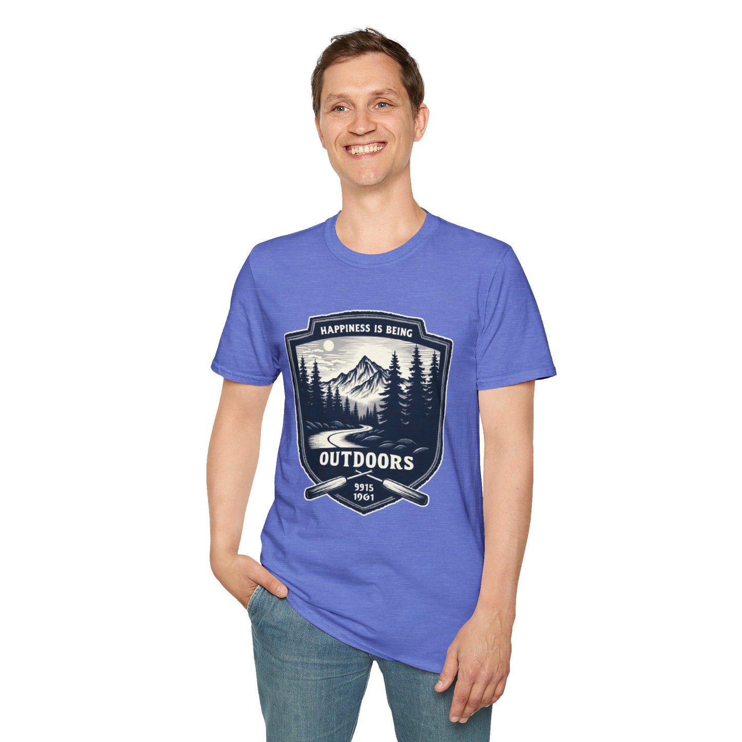 Happiness Is Being Outdoors Tee