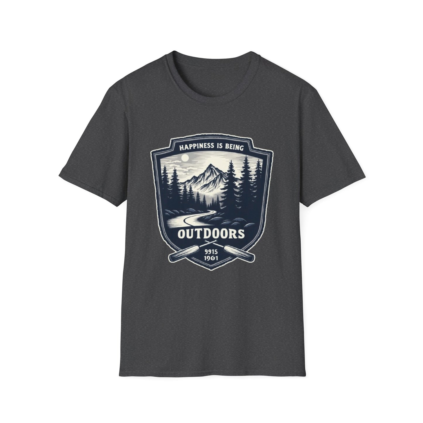 Happiness Is Being Outdoors Tee