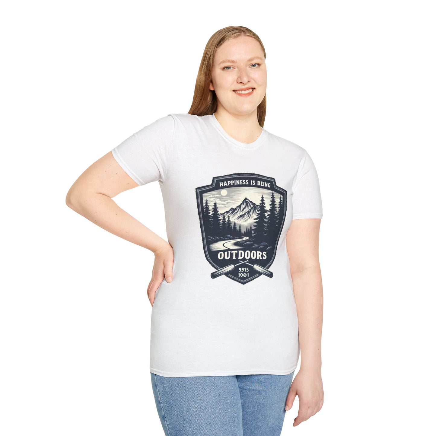 Happiness Is Being Outdoors Tee