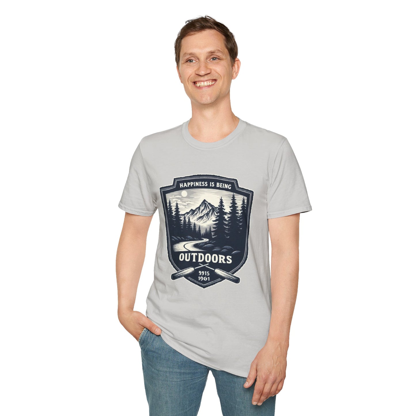 Happiness Is Being Outdoors Tee
