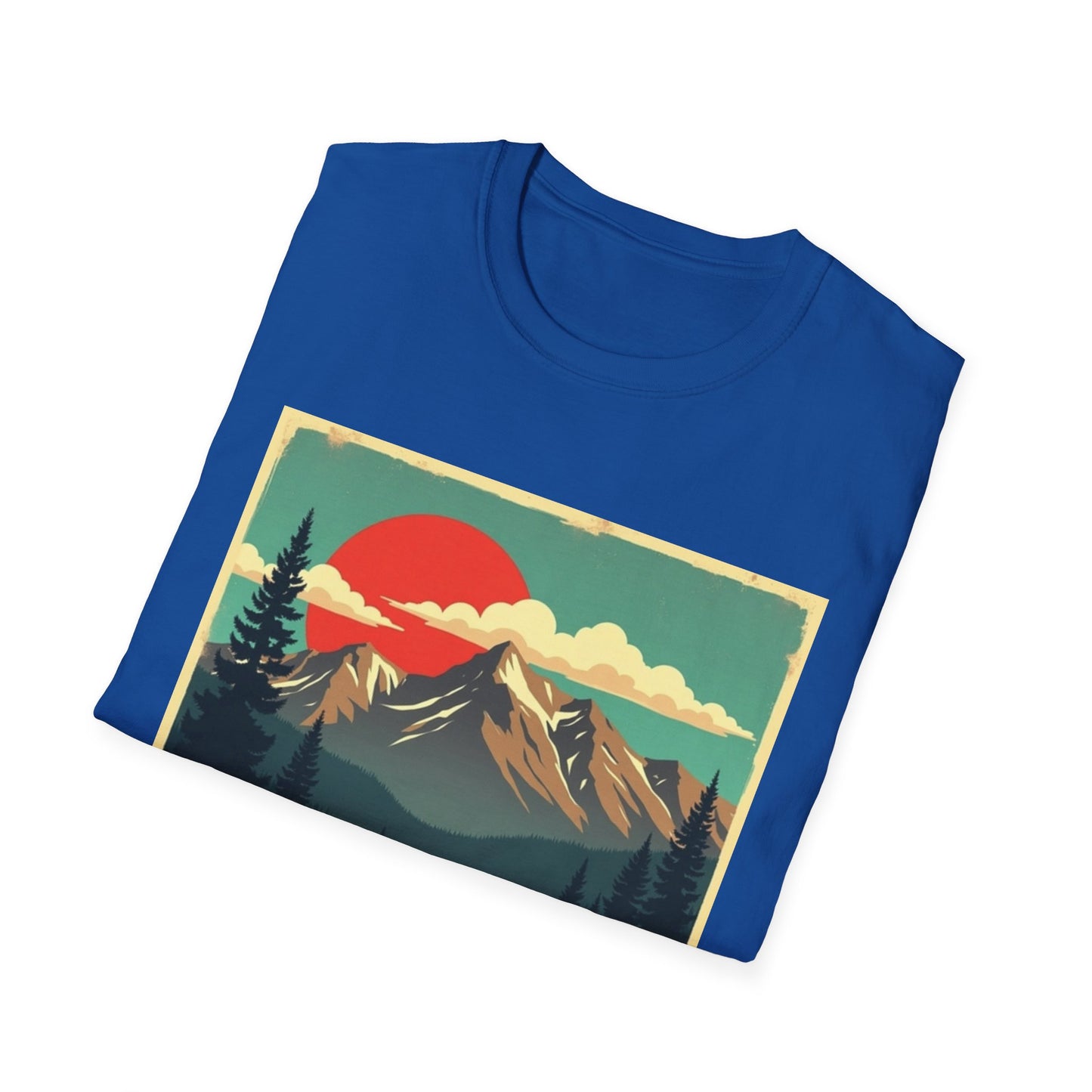 Retro Colorado Mountain View Tee