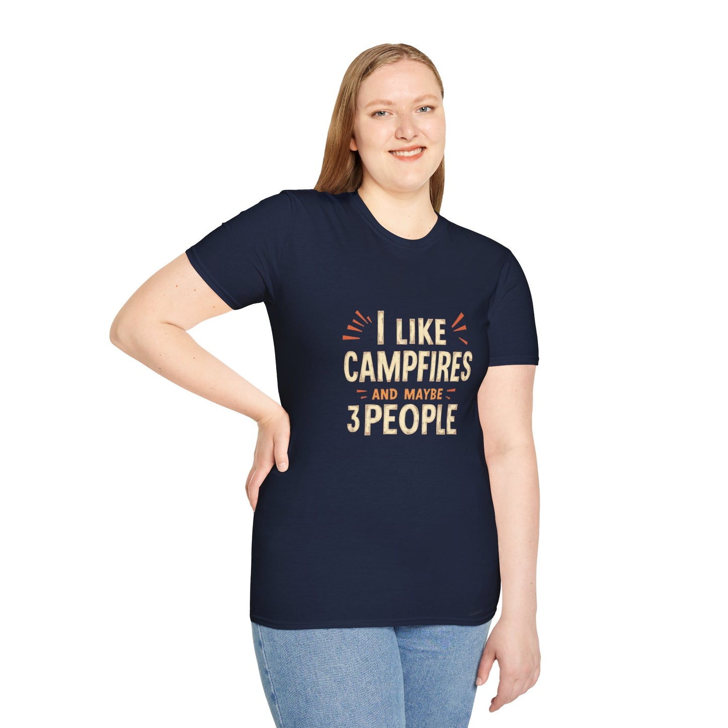 I Like Campfires and Maybe 3 People Tee