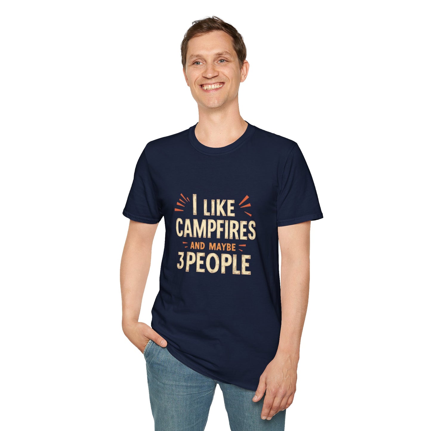 I Like Campfires and Maybe 3 People Tee