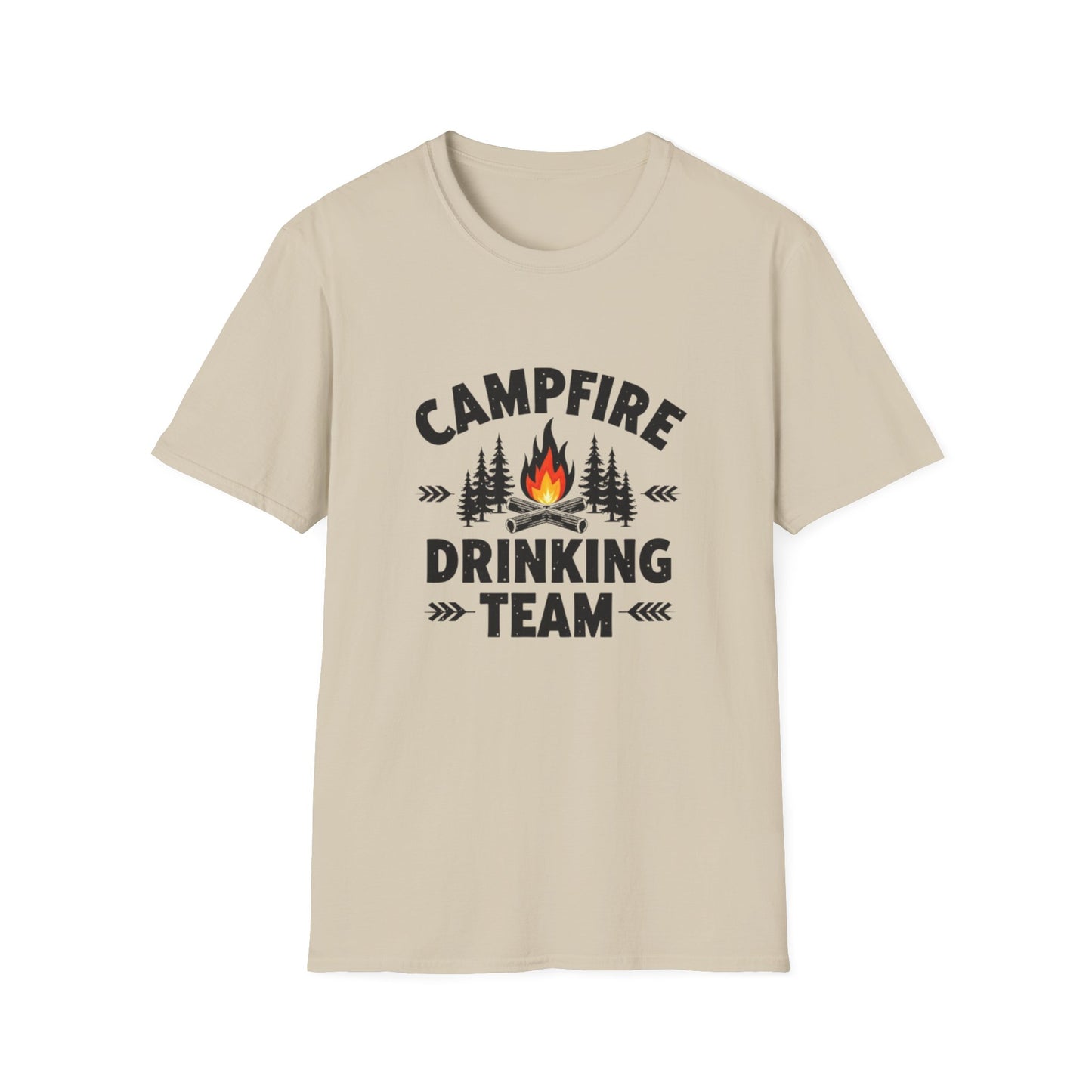 Campfire Drinking Team Tee