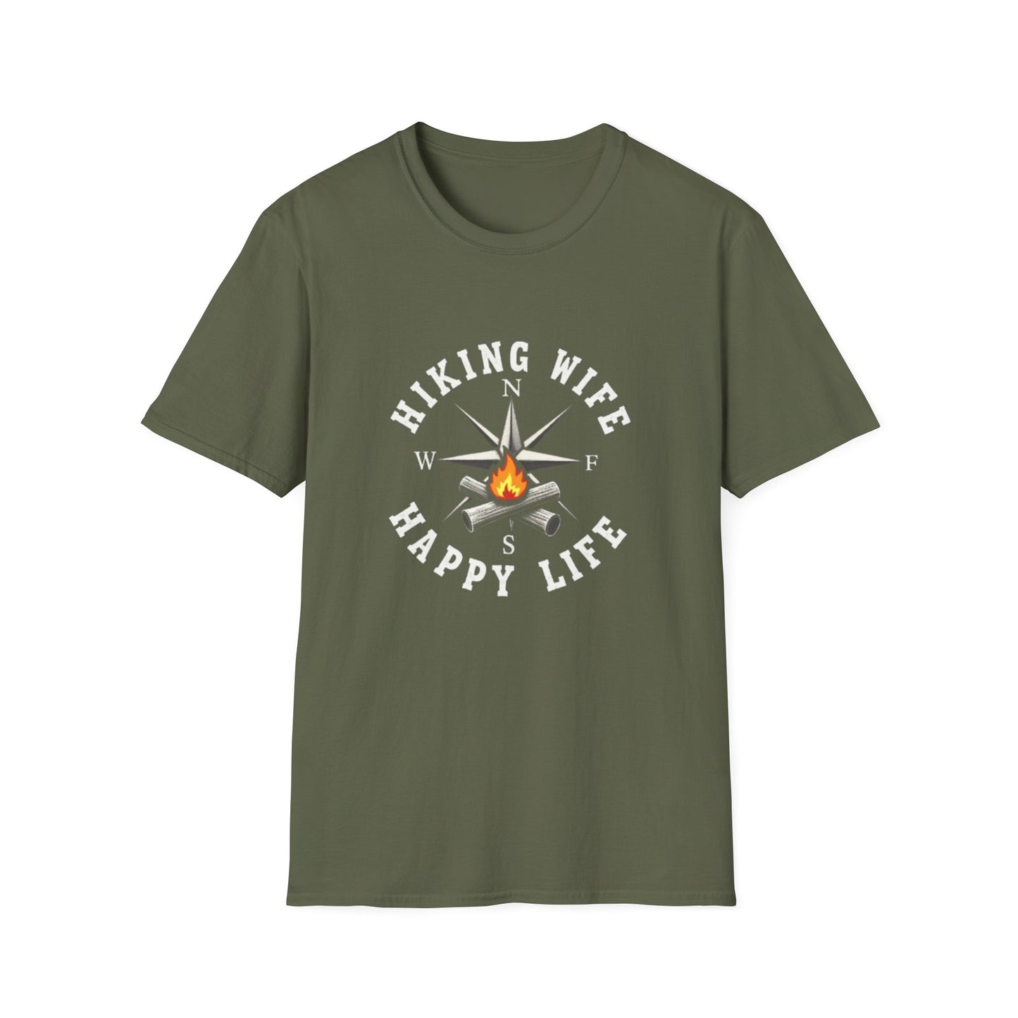 Hiking Wife, Happy Life Shirt