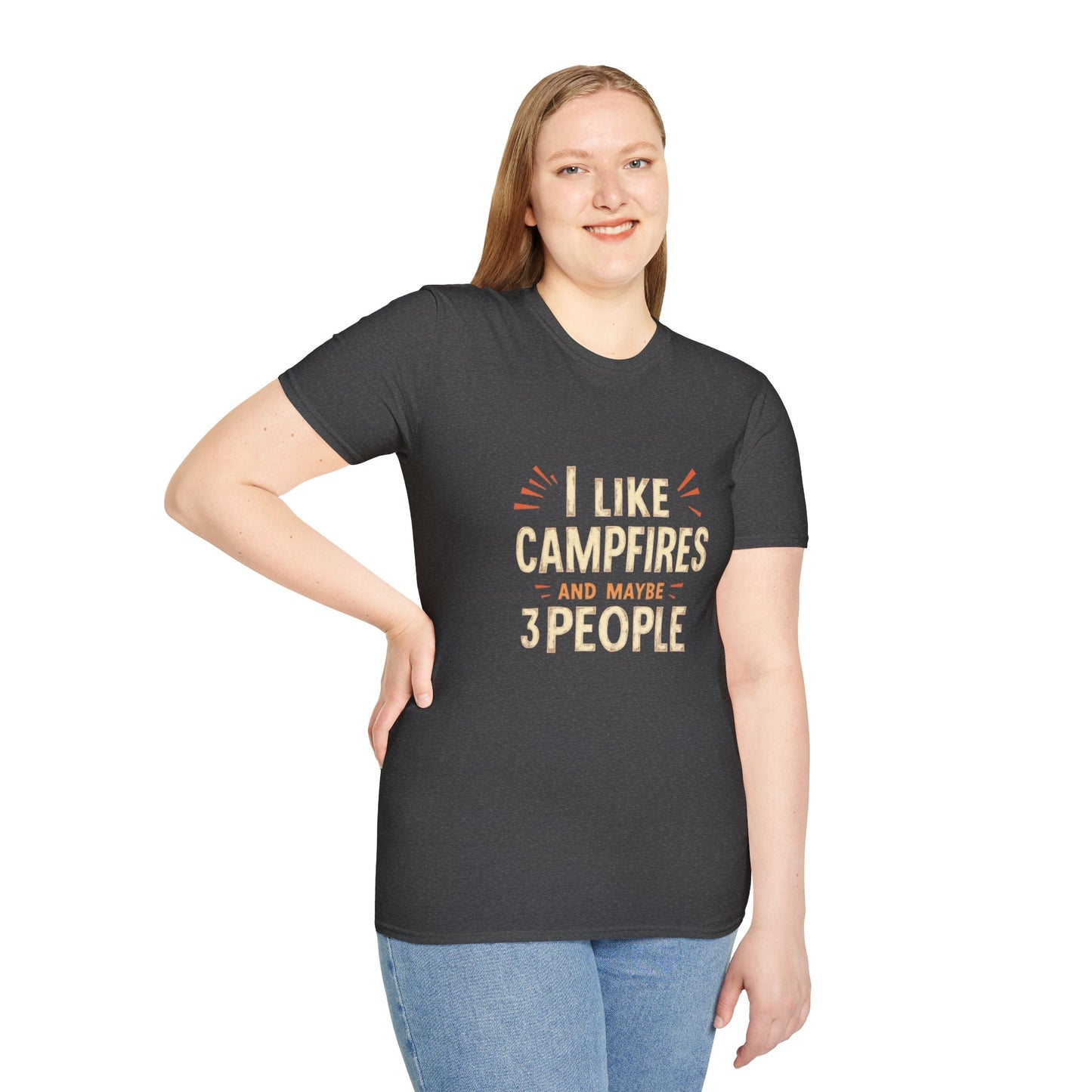 I Like Campfires and Maybe 3 People Tee