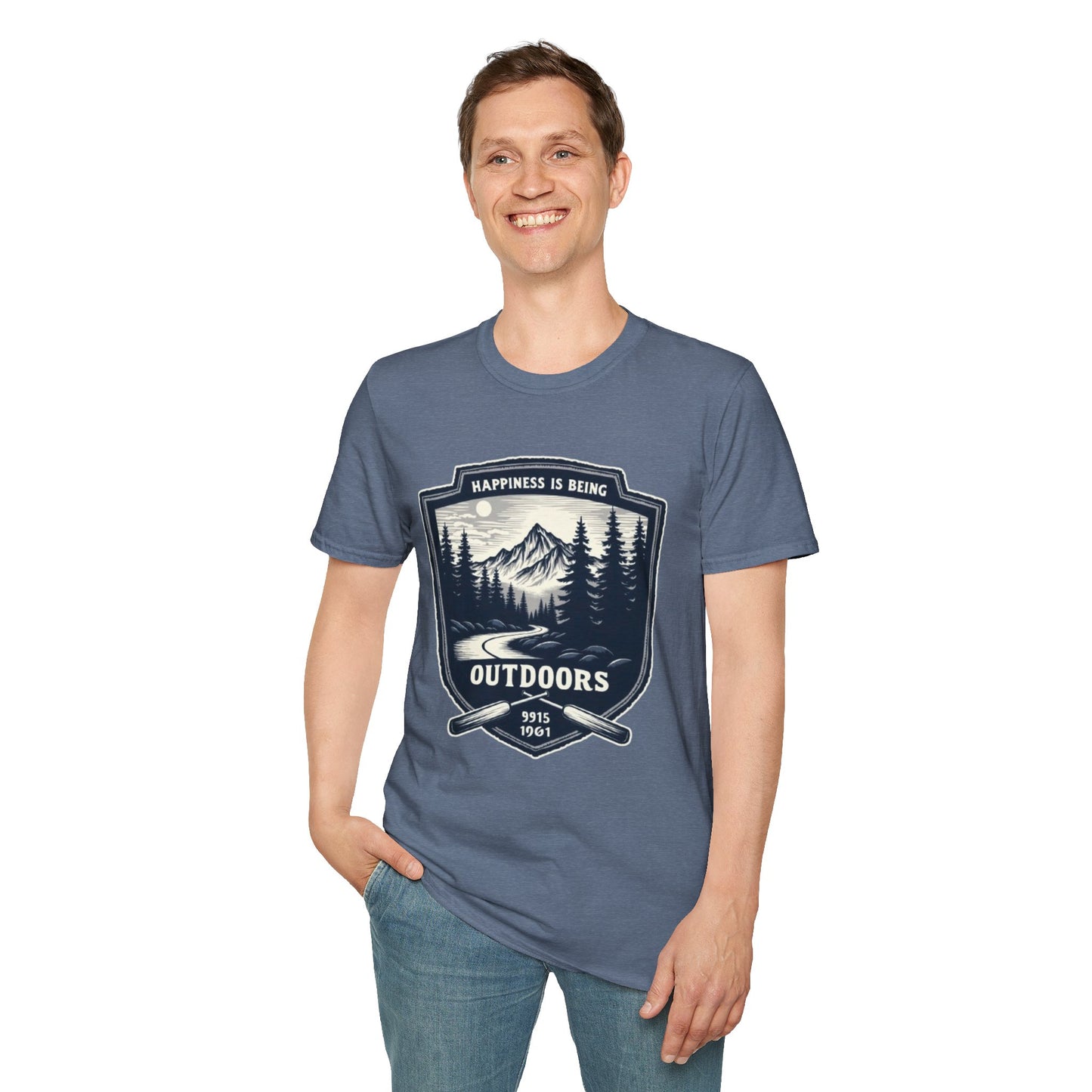 Happiness Is Being Outdoors Tee